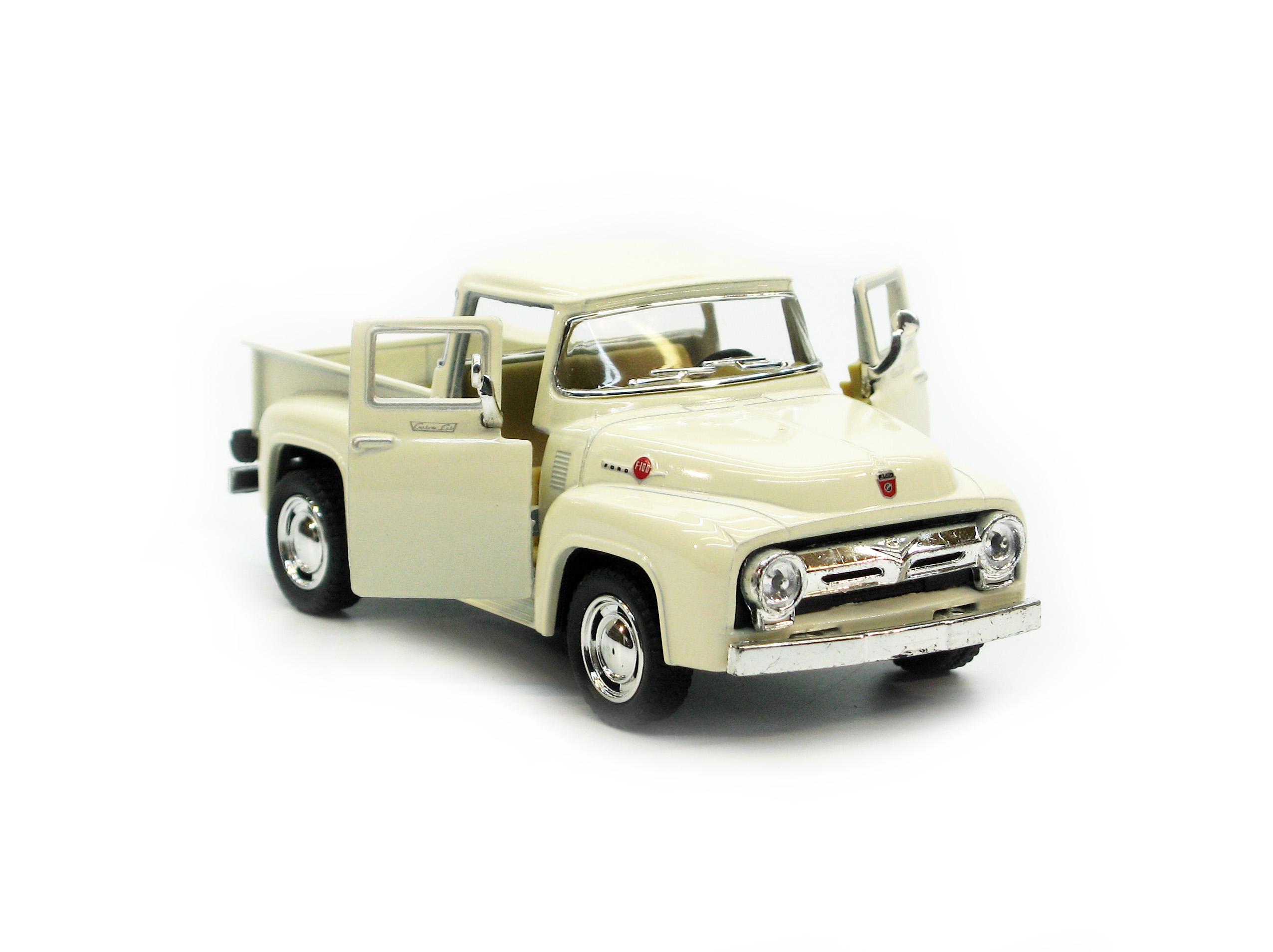 Машина металлическая KT5385W Ford F-100 Pickup 1956 - фото 7 Машина металлическая KT5385W Ford F-100 Pickup 1956 - фото 7