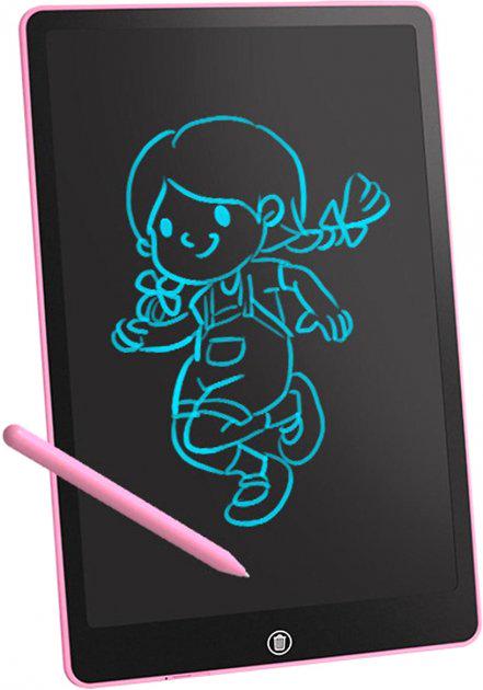 Планшет LCD графічний Writing Tablet для малювання 16" Pink (HP0050643)