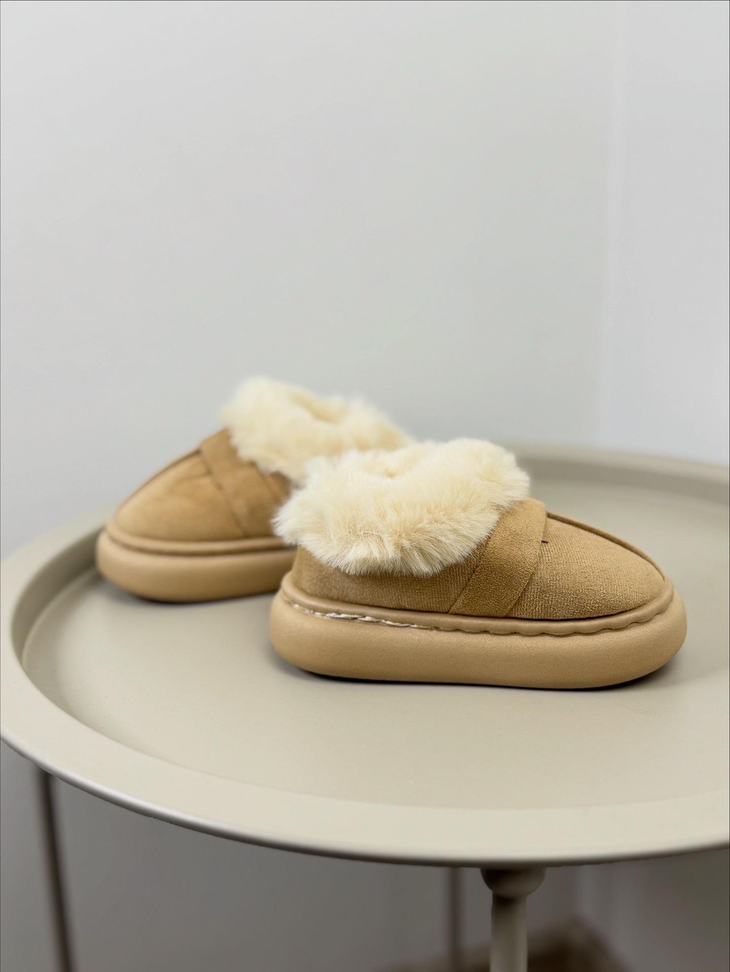 Угги детские зимние 1651 р. 26-27 Бежевый (30469433) - фото 5