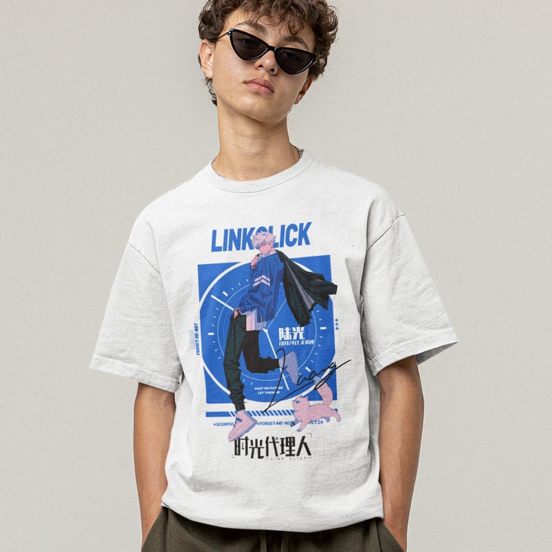 Футболка унисекс Link Click Lu Guang wht L Белый (0000022369)