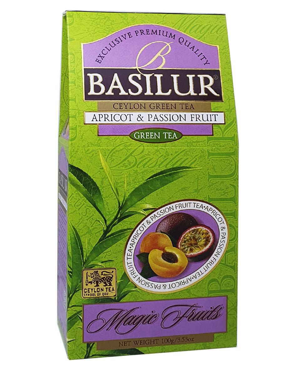 Чай зеленый Basilur Волшебные Фрукты Абрикос и Маракуйя 100 г (55192)