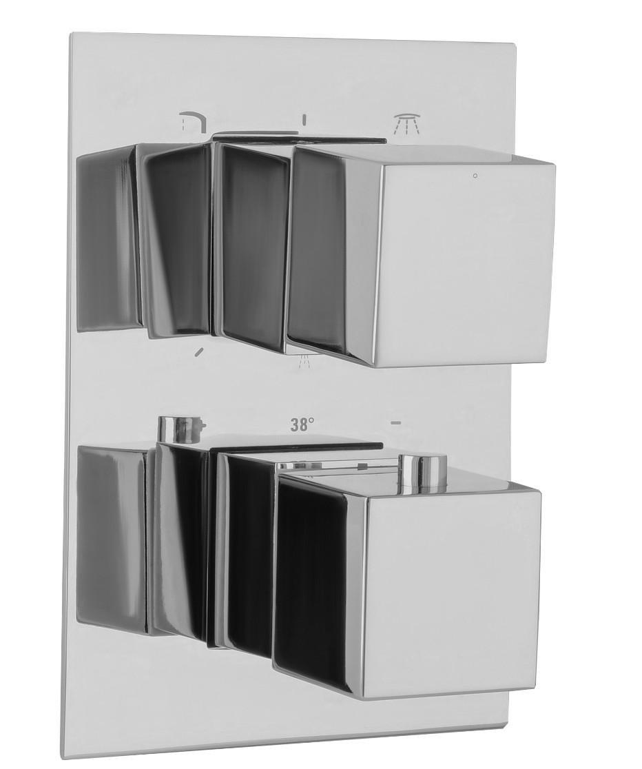 Змішувач для душу вбудований TOPAZ Odiss to 08117-L03-TT з тропічним душем - фото 3 Змішувач для душу вбудований TOPAZ Odiss to 08117-L03-TT з тропічним душем - фото 3