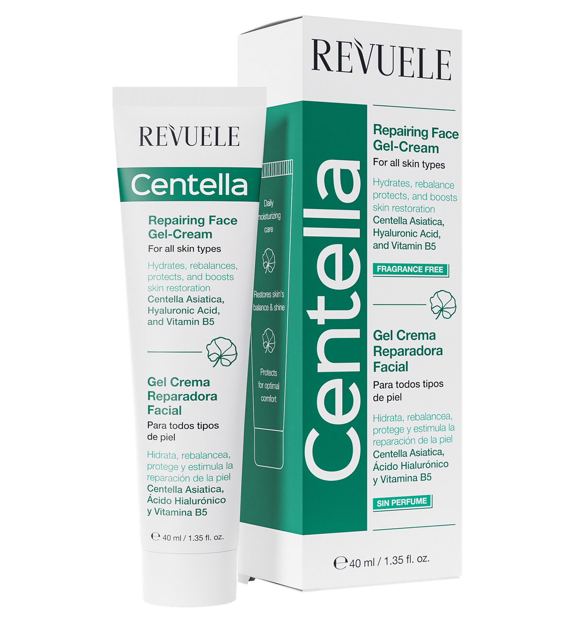 Крем-гель для лица восстанавливающий Revuele Centella 40 мл (2391768340) Крем-гель для лица восстанавливающий Revuele Centella 40 мл (2391768340)