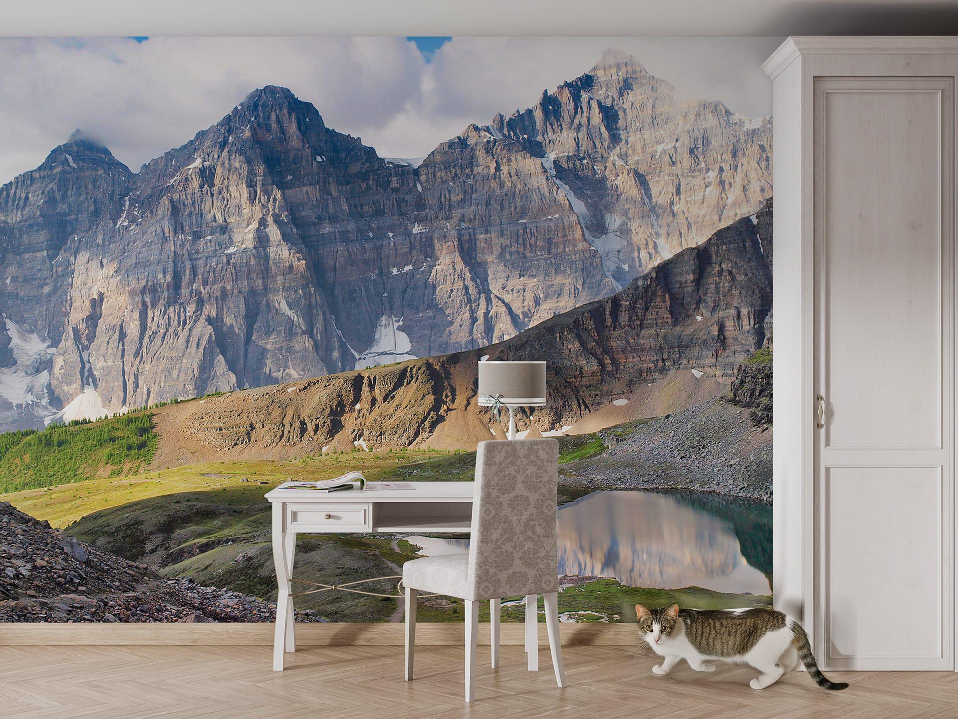 Фотошпалери флізелінові Styleo Print-walls Гірський пейзаж 0286 350х270 см (Pw-0286/3)