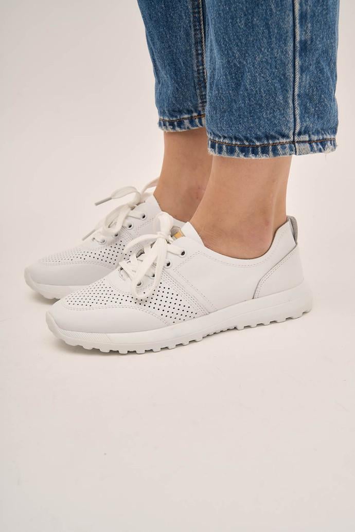 Кроссовки женские AllShoes р. 36 Белый (174637)