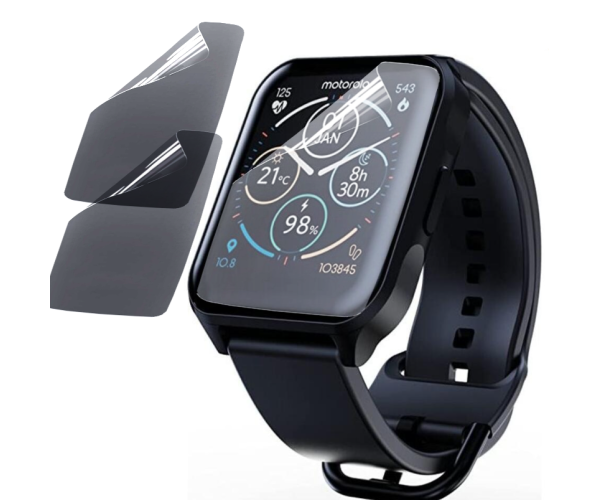 Пленка противоударная гидрогелевая Hydrogel Film для Moto Watch 70 6 шт. Transparent