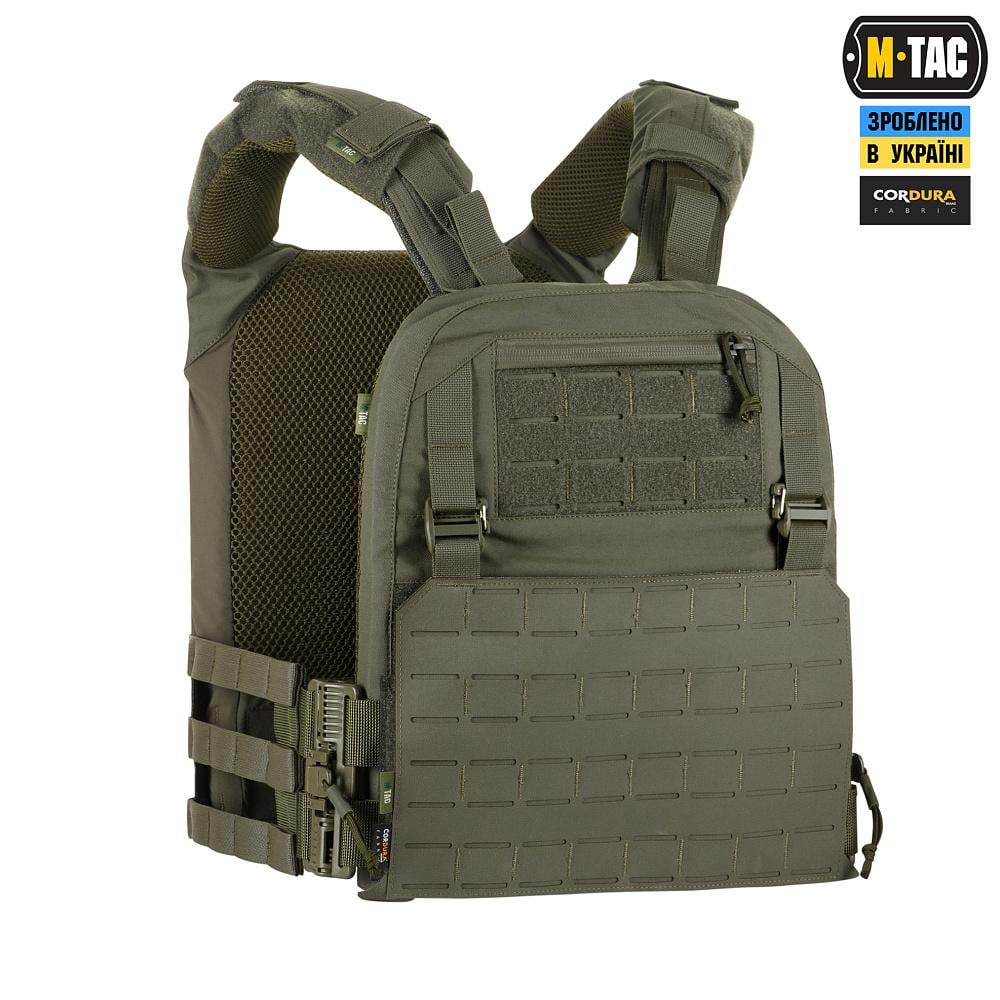 Плитоноска M-Tac Cuirass QRS XL Gen.II Ranger Green (AM0000310) - фото 2