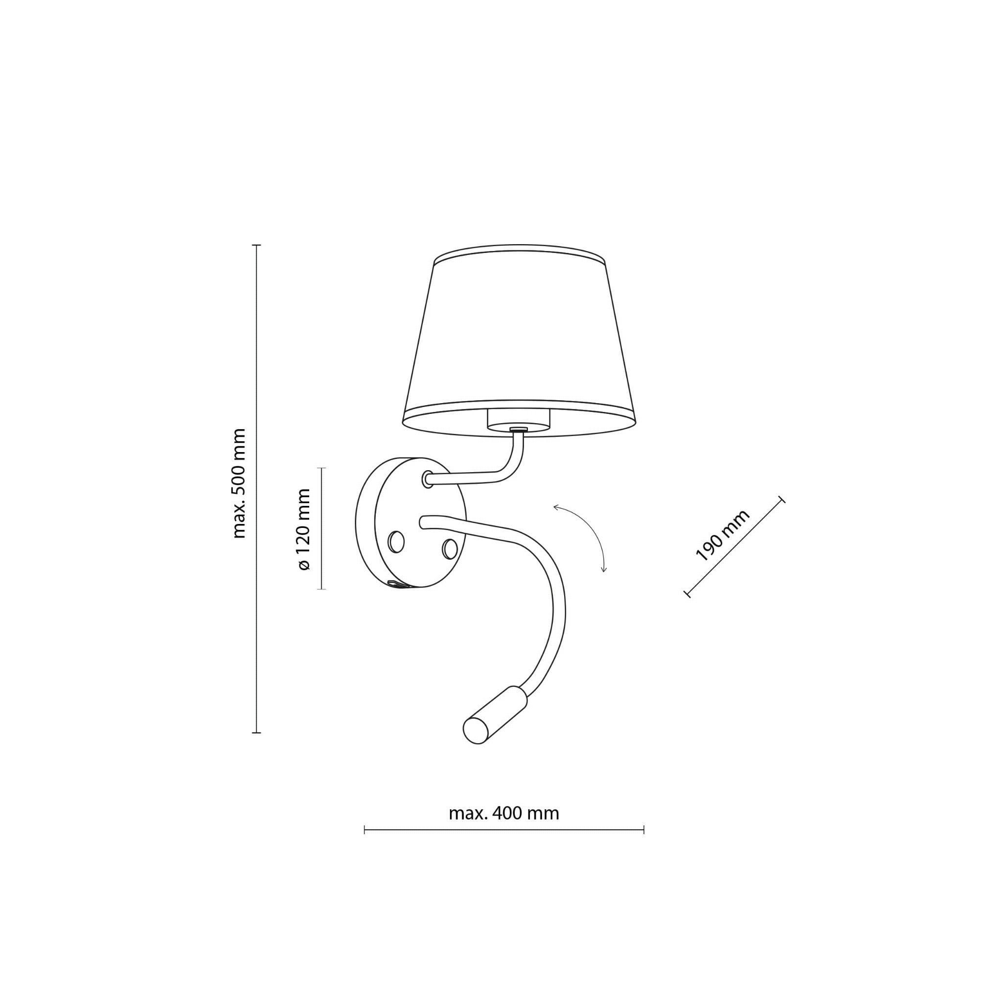 Бра TK Lighting 10203 MAJA - фото 7