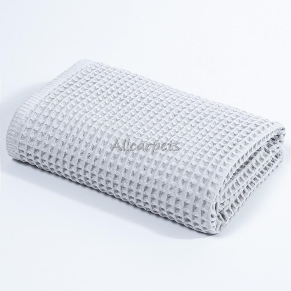 Полотенце для бани Waffle Towel 80х160 см Светло-серый (20313536) - фото 6