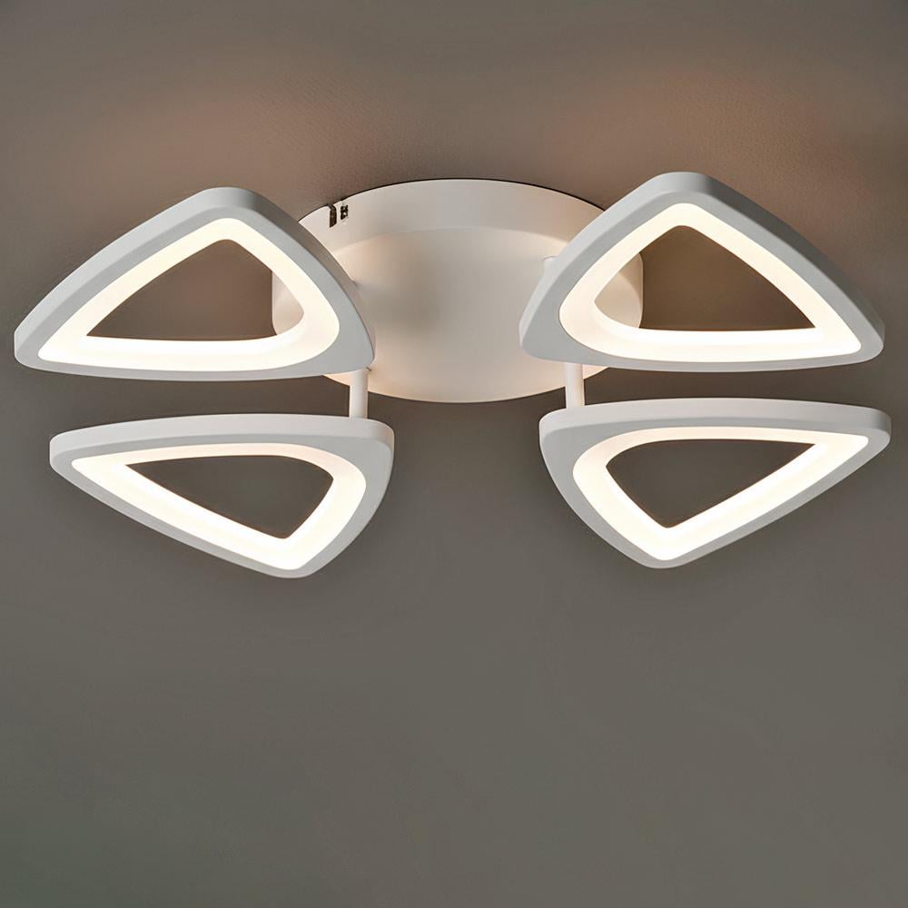 Люстра потолочная светодиодная Light House SRS-20622/4 WT 80W Белый
