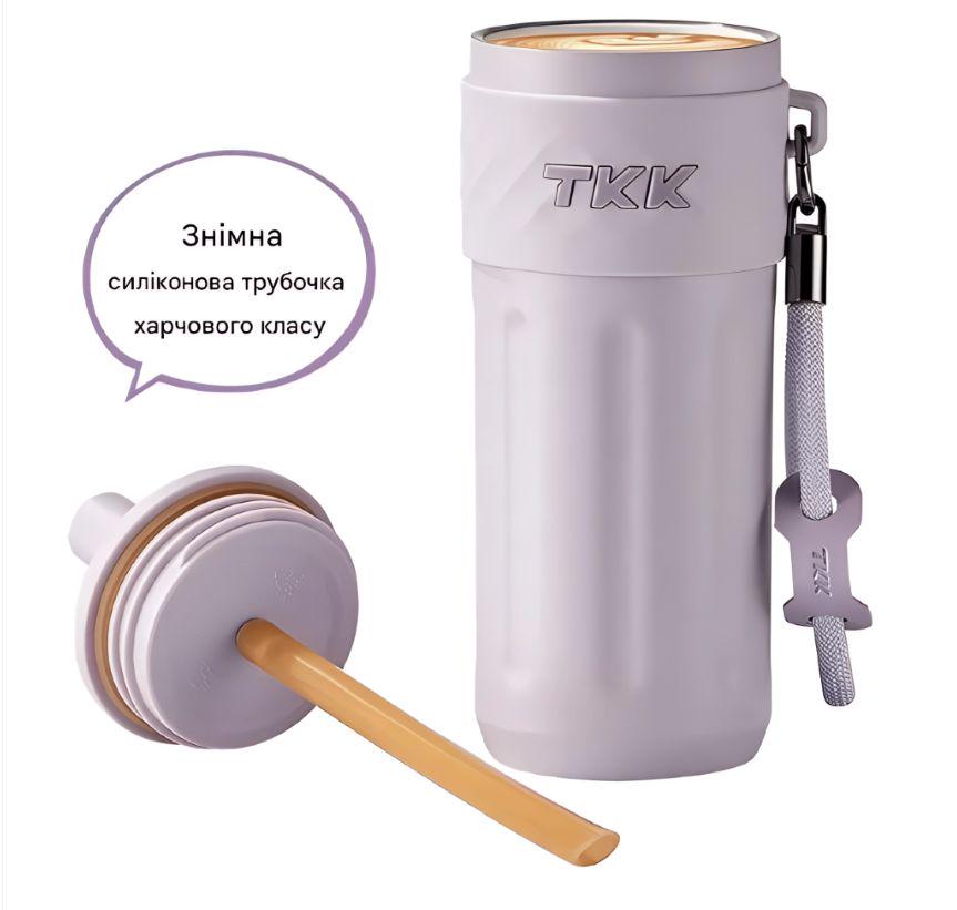 Термос із соскою 500 мл TKK2034 Фіолетовий (2640464001) - фото 5 Термос із соскою 500 мл TKK2034 Фіолетовий (2640464001) - фото 5