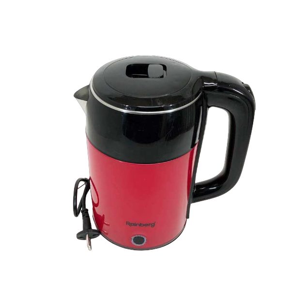 Электрочайник дисковый Rainberg RB-2244 2 л Черно-красный (14074144) - фото 3