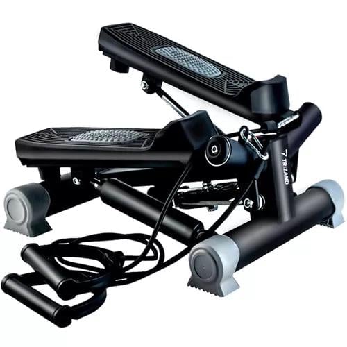 Степпер поворотный TRIZAND с эспандерами для рук и дисплеем (22776) - фото 1