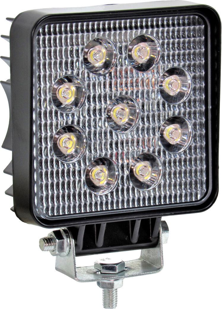 Фара светодиодная Brevia LED 27W 6000К 108x108x47 мм SPOT (10642QSX1)