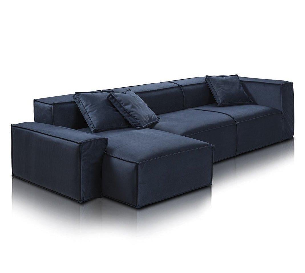 Диван угловой модульный MeBelle BELLA SOFA 2,6 х1,5 м велюровой (D_023) Диван угловой модульный MeBelle BELLA SOFA 2,6 х1,5 м велюровой (D_023)