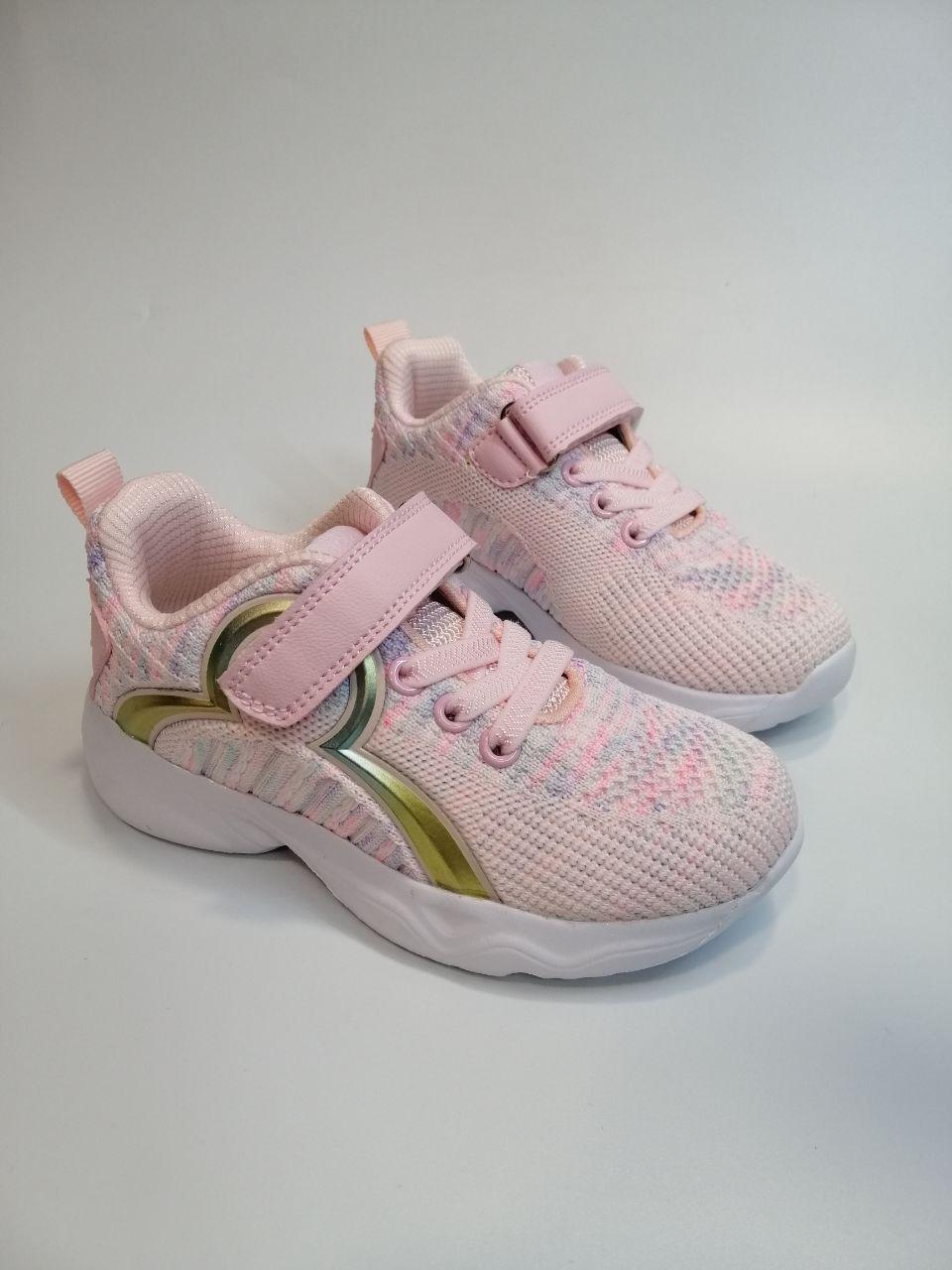 Кросівки для дівчинки American Club р. 29 18,5 см Рожевий (81/22)