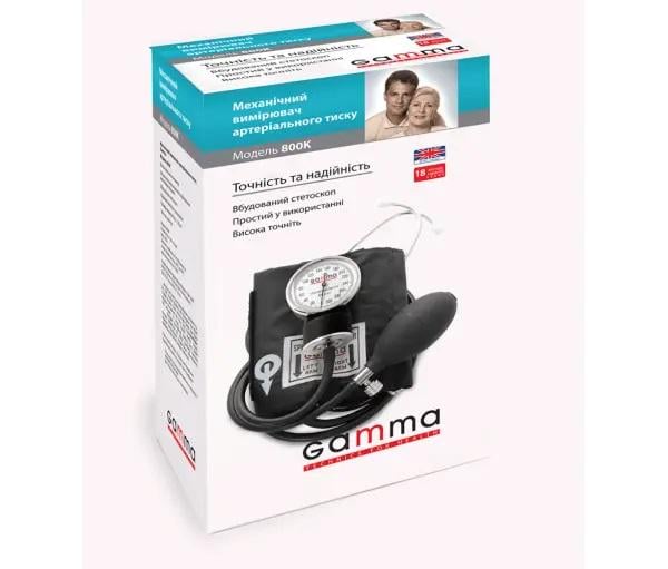 Тонометр механический GAMMA 800К со встроенным стетоскопом (800К) - фото 2