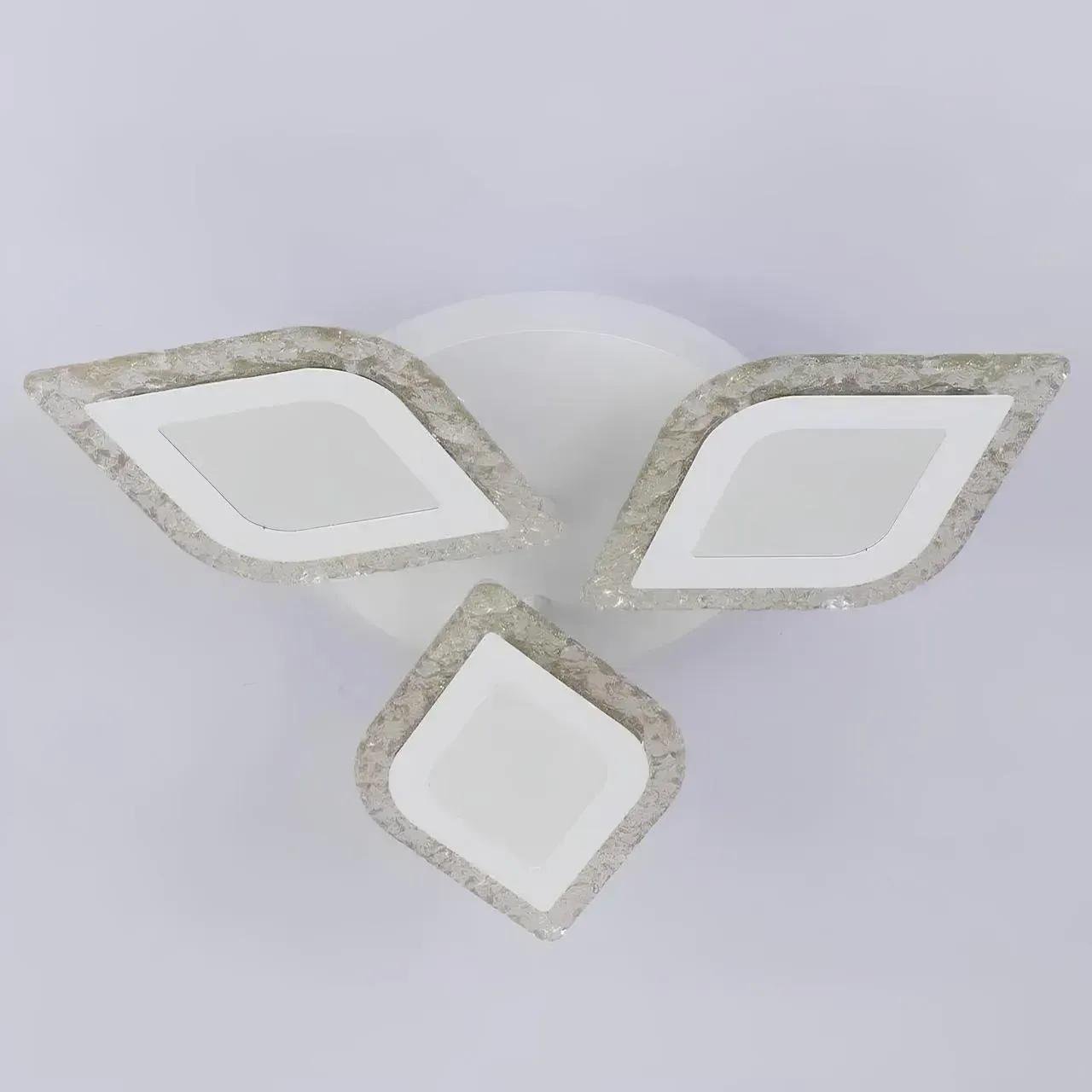 LED-люстра потолочная Valeso V-K39934-3+1 WT с пультом 79W (28686052)