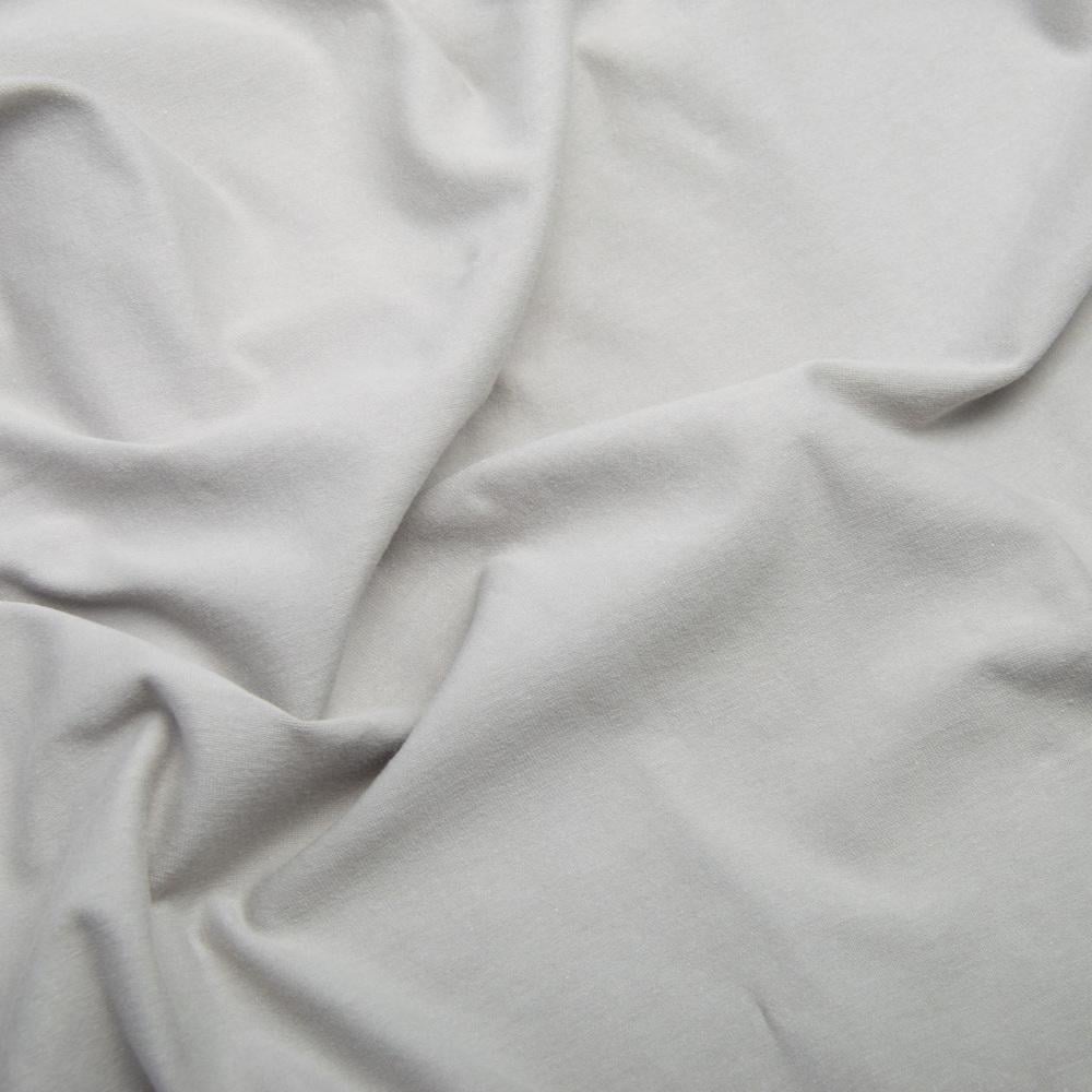 Тканина кулір з еластаном Світло-сірий (23598) - фото 2 Тканина кулір з еластаном Світло-сірий (23598) - фото 2