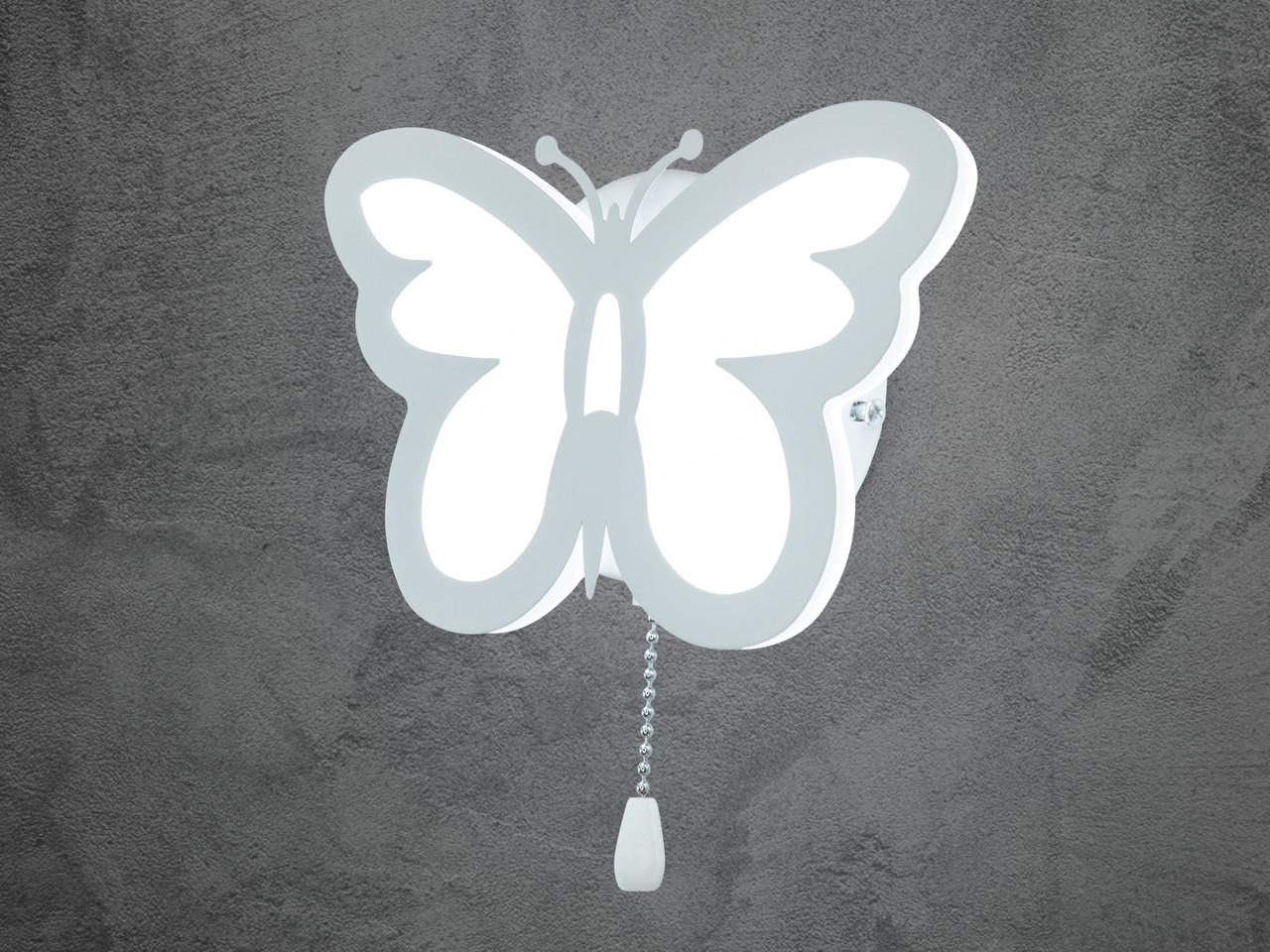 Бра світлодіодне Метелик 20W Білий (8067-1WH-LS) - фото 3