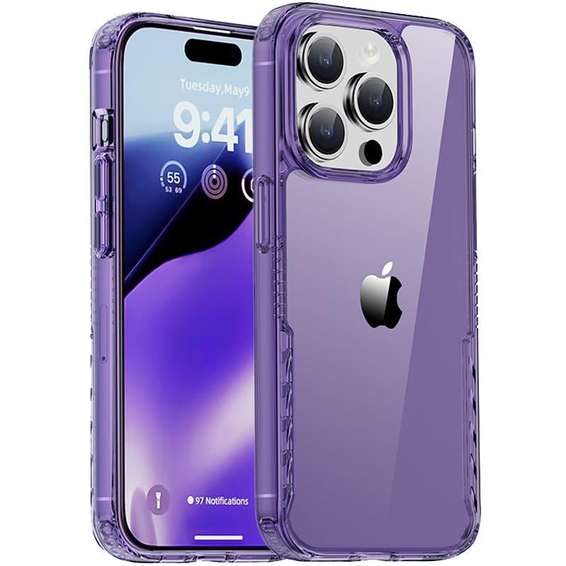 Противоударный чехол TPU+PC Multi-Color для Apple iPhone   14 Pro Max (6.7") Purple