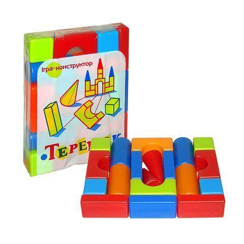Кубики Теремок 19 элементов (11343)