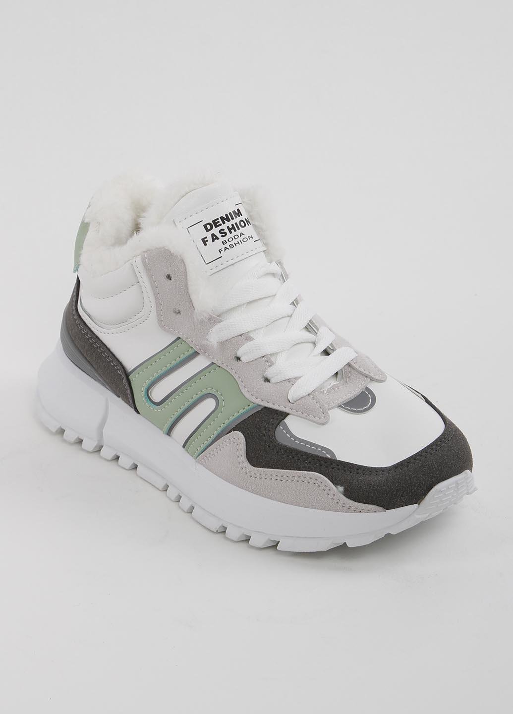 Кроссовки женские Fashion К721-2 зимние р. 36 Белый (338797_36)