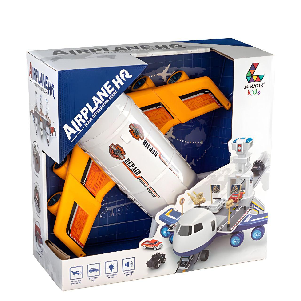 Самолет E7002-89959 с парковкой и машинками (22296737) Самолет E7002-89959 с парковкой и машинками (22296737)