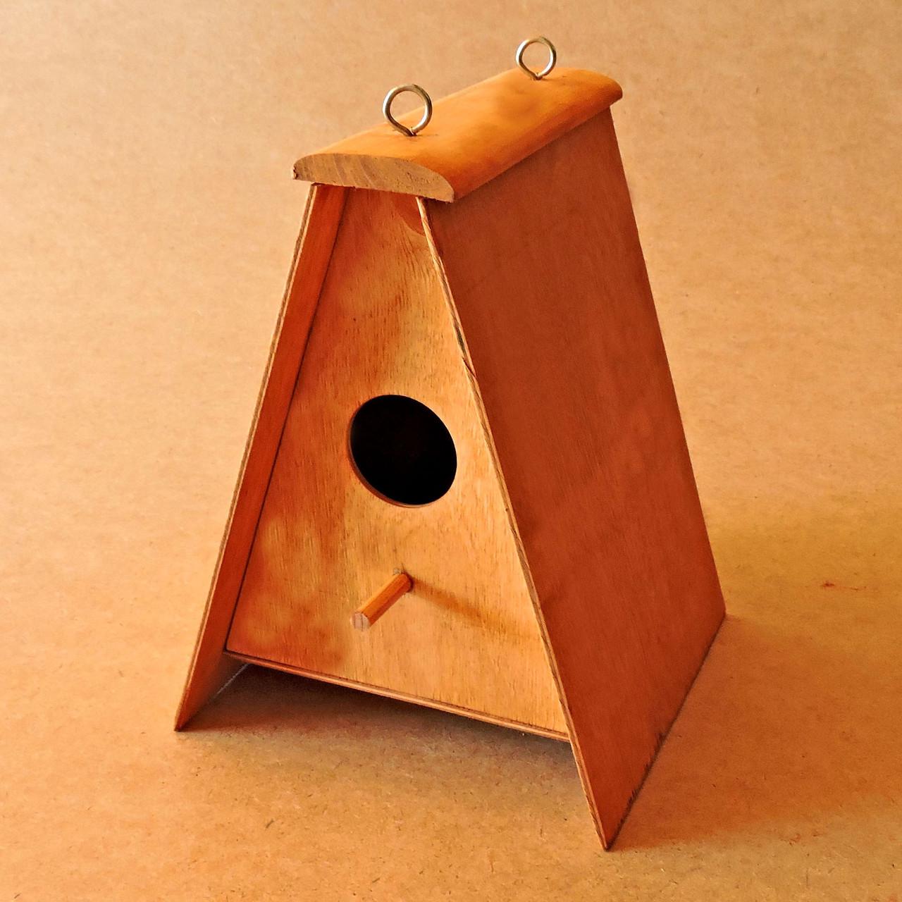 Шпаківня садова з дерева Стриж Каррі (СКВ-000703) Шпаківня садова з дерева Стриж Каррі (СКВ-000703)