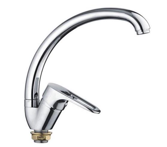 Смеситель для кухни Frap F41702-B U-образный гусак Хром (35391)