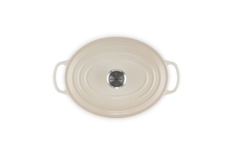 Каструля Le Creuset Signature овальна 2,6 л Бежевий (21178237164430) - фото 4