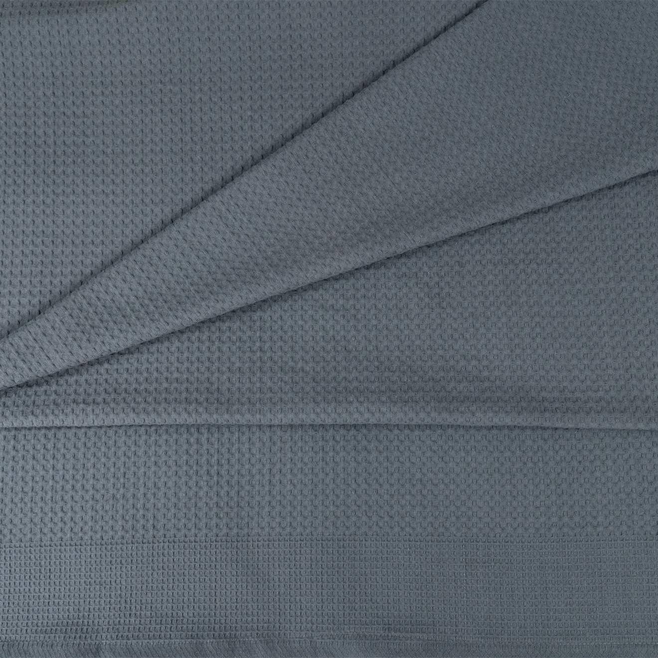 Простыня-покрывала вафельная GM Textile 190х200 см Серый (p220-190x200-grey) - фото 7