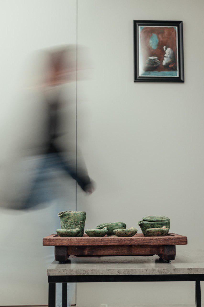 Набор для чайной церемонии Эльфийский полный ручной работы (TS-08) - фото 3 Набор для чайной церемонии Эльфийский полный ручной работы (TS-08) - фото 3