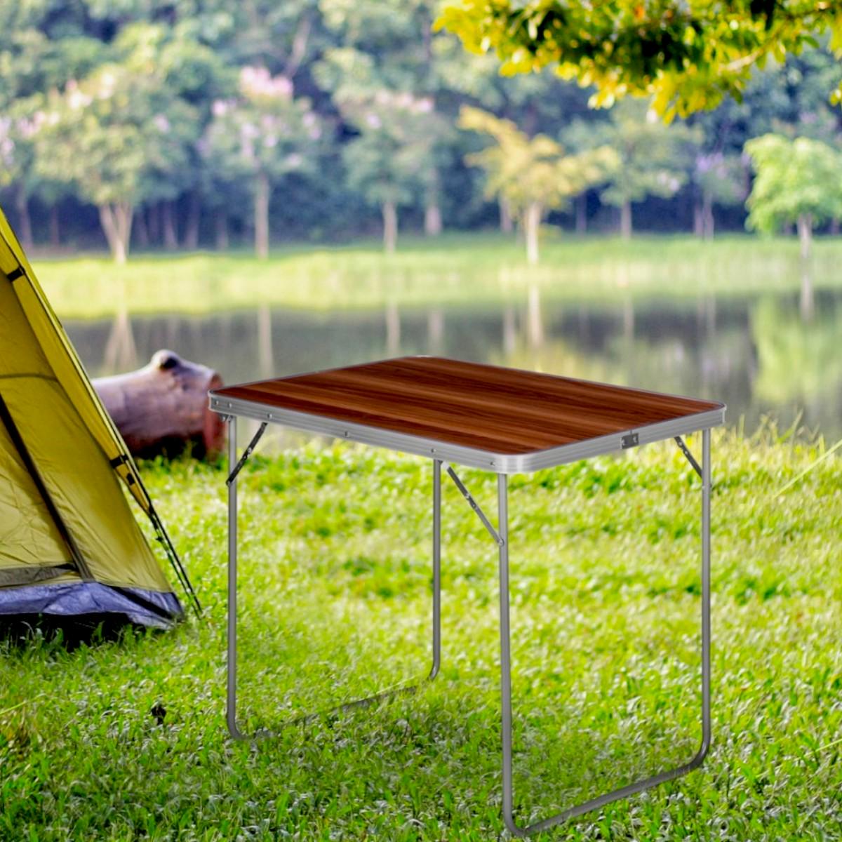 ᐉ Стол туристический чемодан раскладной Folding Table для пикника