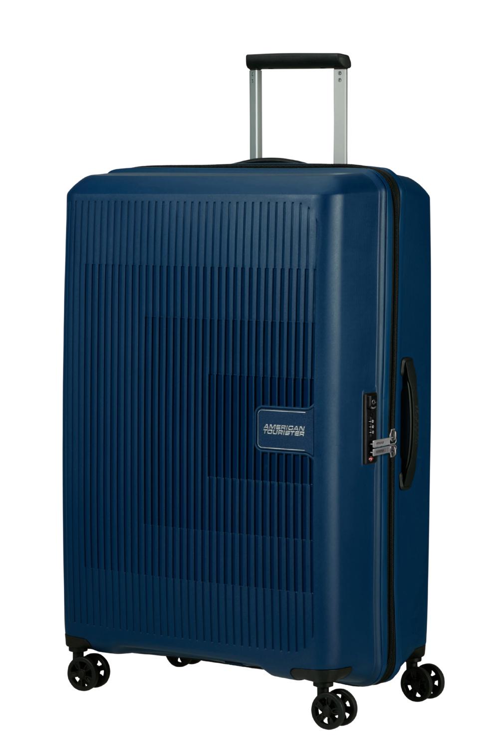 Чемодан American Tourister AEROSTEP 77x50x29/32 см Синий (MD8*41003) - фото 1