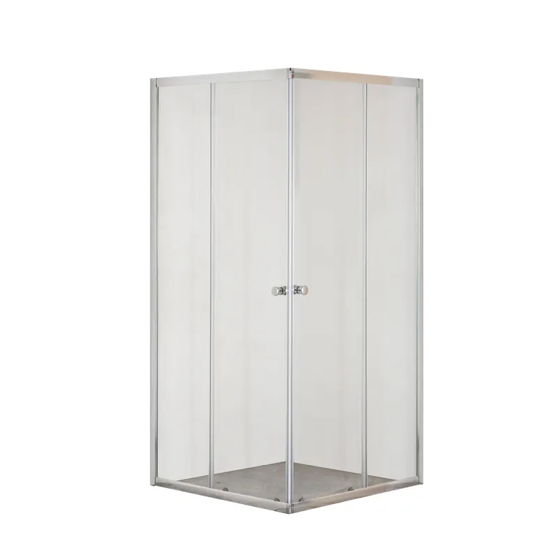 Душевая кабина без поддона MIXXUS CUBIC SC01-90x90x185-TR Chrome прозрачное стекло 4 мм (MI6906)