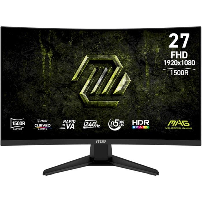Монитор игровой изогнутый MSI MAG 275CF X24 Black (32534451)