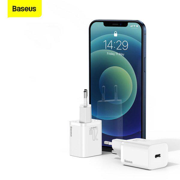 Зарядное устройство для Baseus 20W Super Si Quick Charger 3.0 Power Delivery 3.0 1Type-C 3A Black (CCSUP-B01) - фото 11