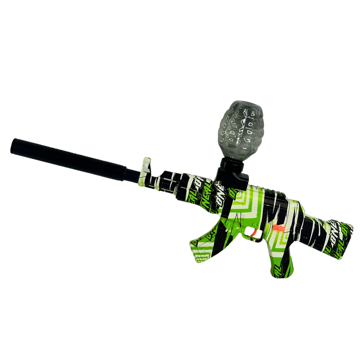 Детский автомат Gun Toys на гелевых шариках аккумуляторный орбибольный (GHW-14-Green)