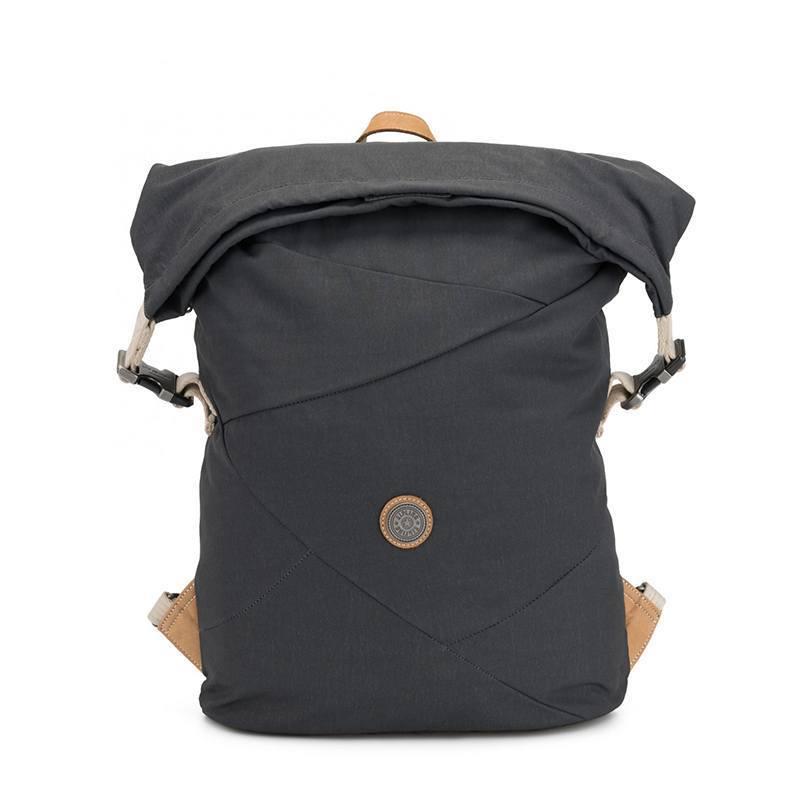 Городской рюкзак Kipling Edgeland Redro Rolltop Casual для ноутбука 17" 45 л Grey (KI4541_23V)