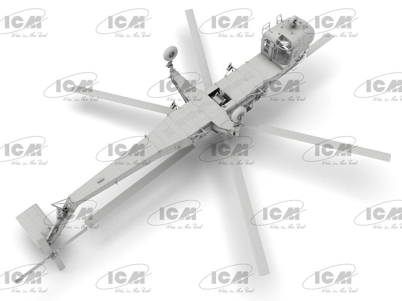 Сборная модель ICM S-64E Skycrane (53058) - фото 8 Сборная модель ICM S-64E Skycrane (53058) - фото 8