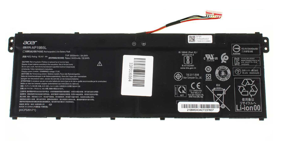 Аккумулятор для ноутбука Acer TravelMate B311R-32 3440 mAh 154V 53 Wh