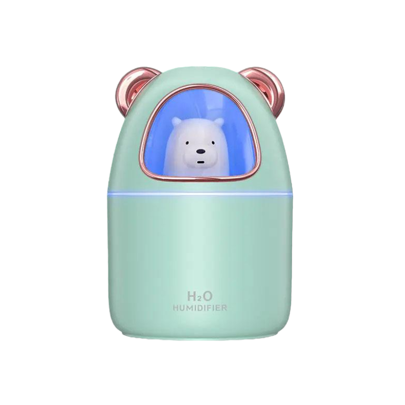 Увлажнитель воздуха Bear Humidifier H2O USB медвежонок Зеленый