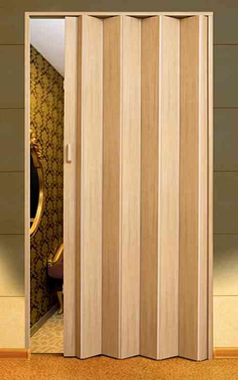 Дверь-гармошка Vinci Decor Melody 820x2030 мм Мускатный орех