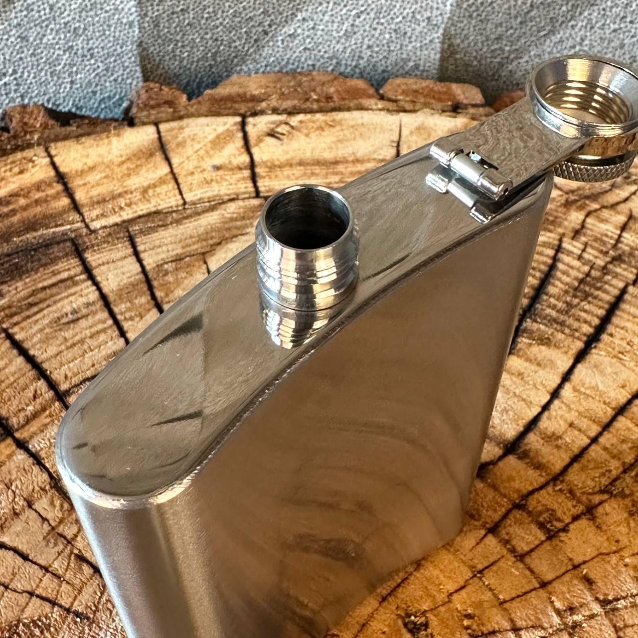 Фляга для алкоголя из нержавеющей стали под гравировку - фото 4 Фляга для алкоголя из нержавеющей стали под гравировку - фото 4