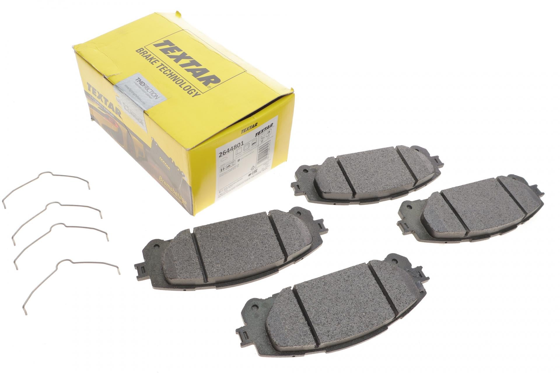 Колодки тормозные передние TEXTAR 2644801 Toyota Rav4 20-/Highlander 19
