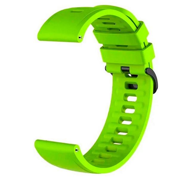 Ремешок силиконовый для Amazfit Haylou Huawei Samsung 22 мм Green