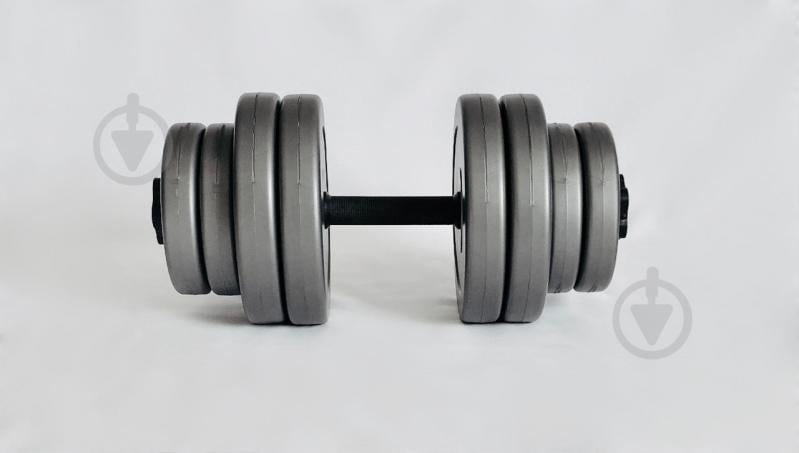 Гантель 1х15 кг Наборная WCG Grey