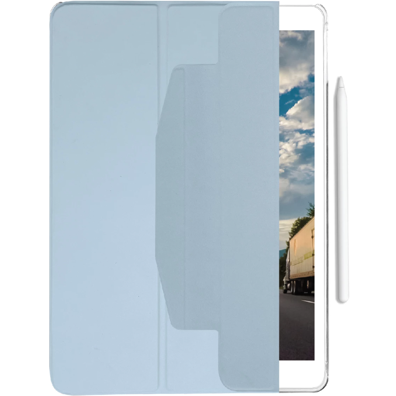 Чехол Macally Protective Case and Stand for iPad 10,2 2021-2019 BSTAND7V2-BL Blue - фото 2