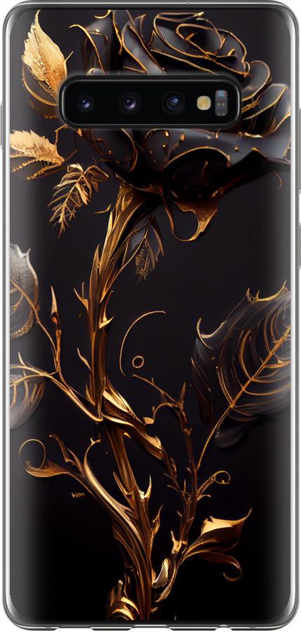 Чехол на Samsung Galaxy S10 Plus Роза 3 (5552u-1649-42517) Чехол на Samsung Galaxy S10 Plus Роза 3 (5552u-1649-42517)